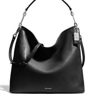 Madison Pebbled Leather Convertible Hobo